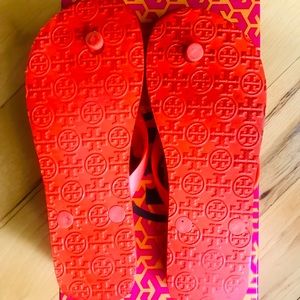 Tory Burch Shoes - Tory Burch flip flop sandals. Size 7 Tory Burch Shoes - Tory Burch flip flop sandals. Size 7